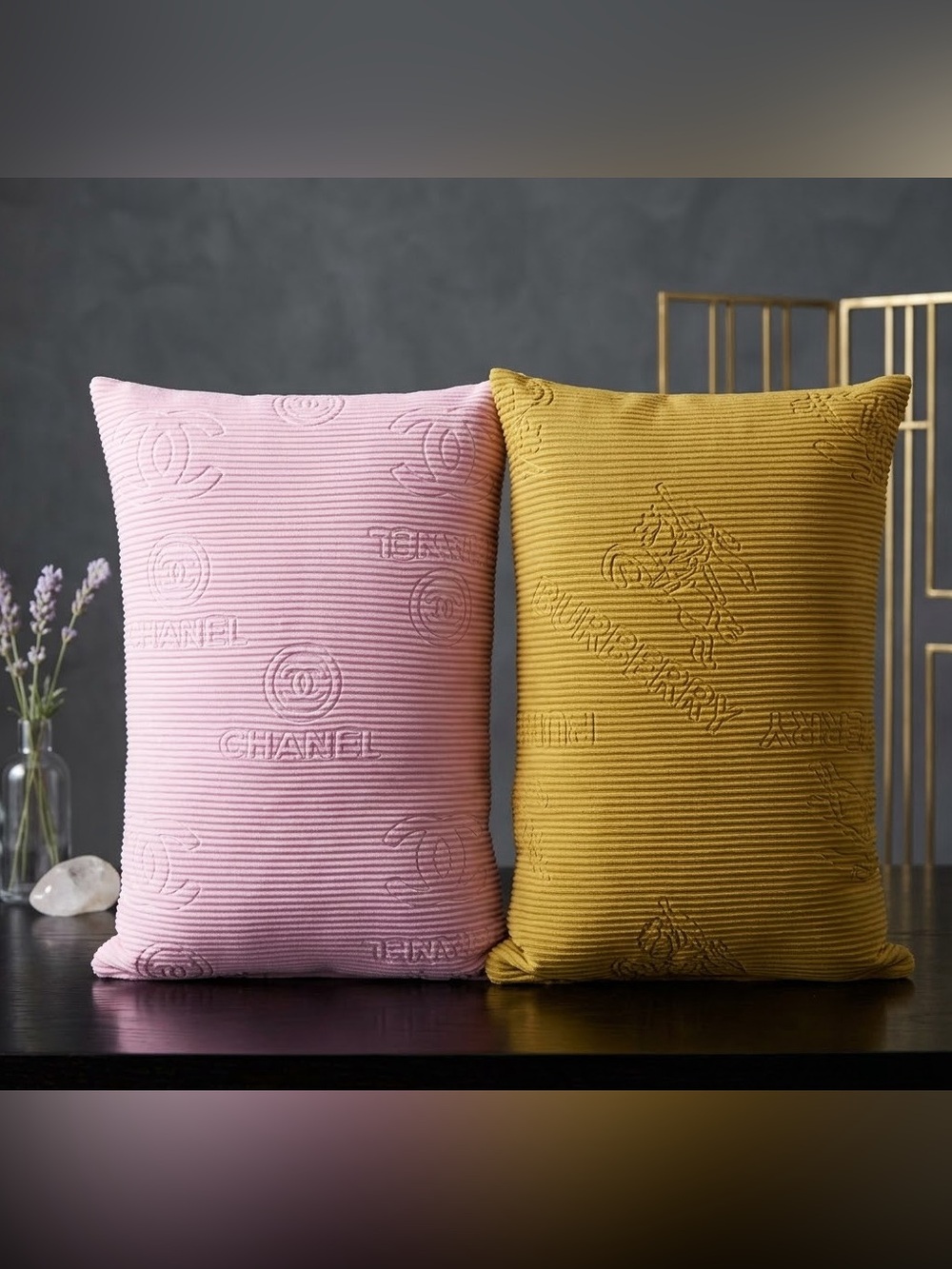 Bougie Bag Pillows 2.0 - Set of 2. (Choose Your Print) - Picture 9 of 16